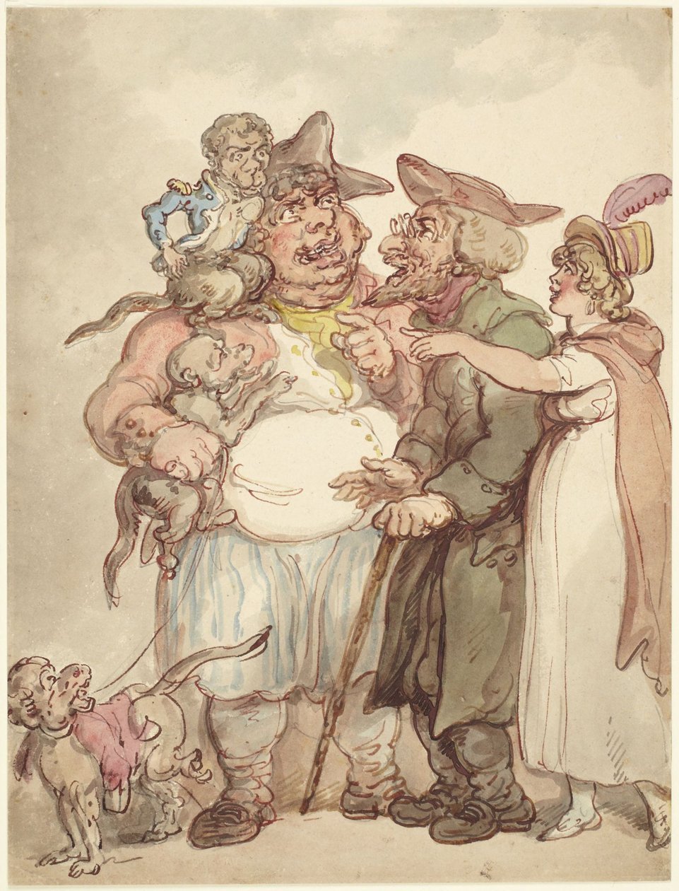 Aporhandlaren av Thomas Rowlandson