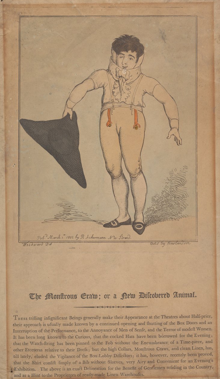 Den monstruösa krälden; eller ett nyupptäckt djur av Thomas Rowlandson