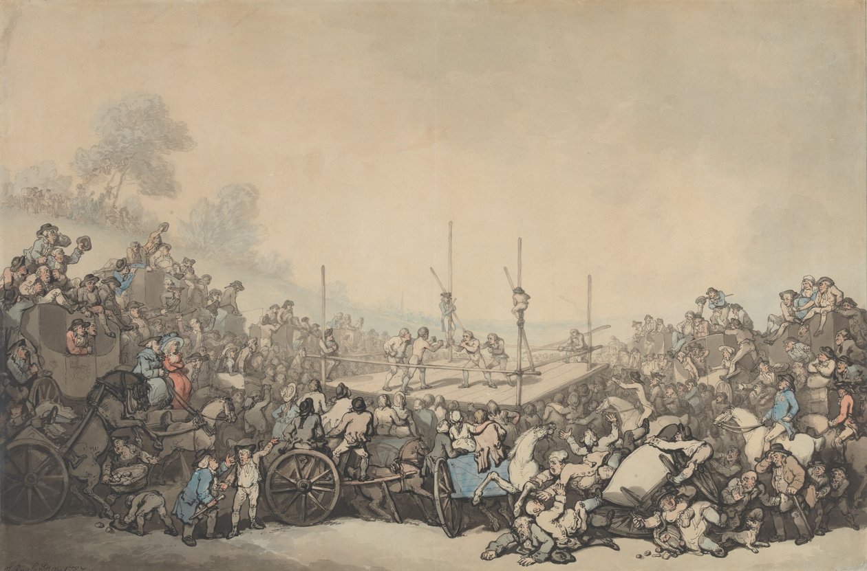 Prismatchen av Thomas Rowlandson
