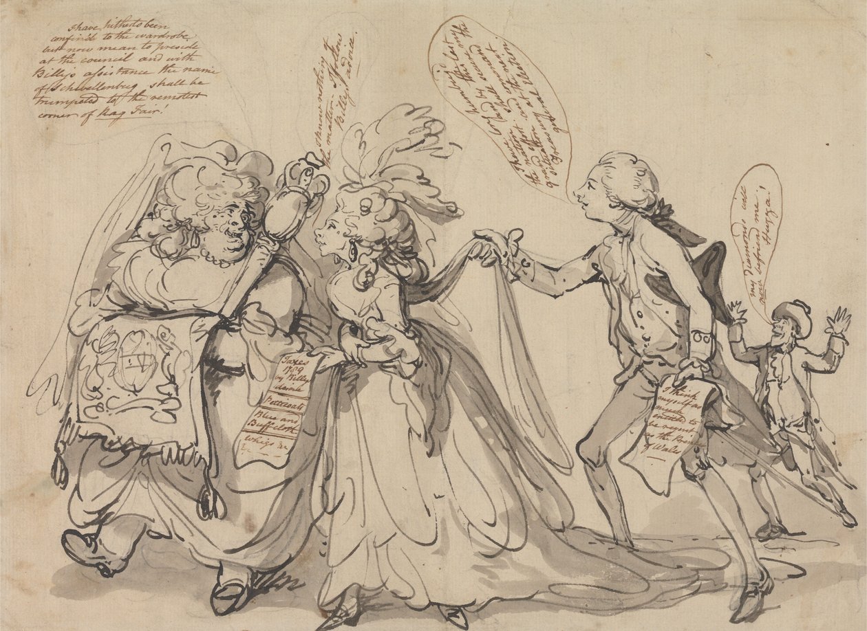 Framtiden som ligger framför oss av Thomas Rowlandson