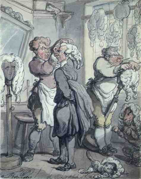 "Det tjockaste blocket av de tre" av Thomas Rowlandson