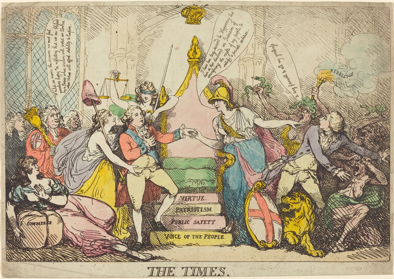Tiderna av Thomas Rowlandson