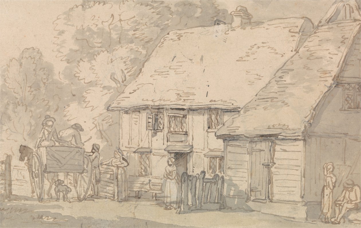 Tullstationen av Thomas Rowlandson