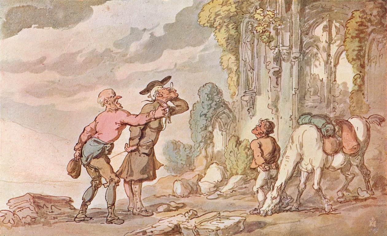 The Tour of Dr. Syntax in Search of the Picturesque, 1800-talet, 1907 av Thomas Rowlandson