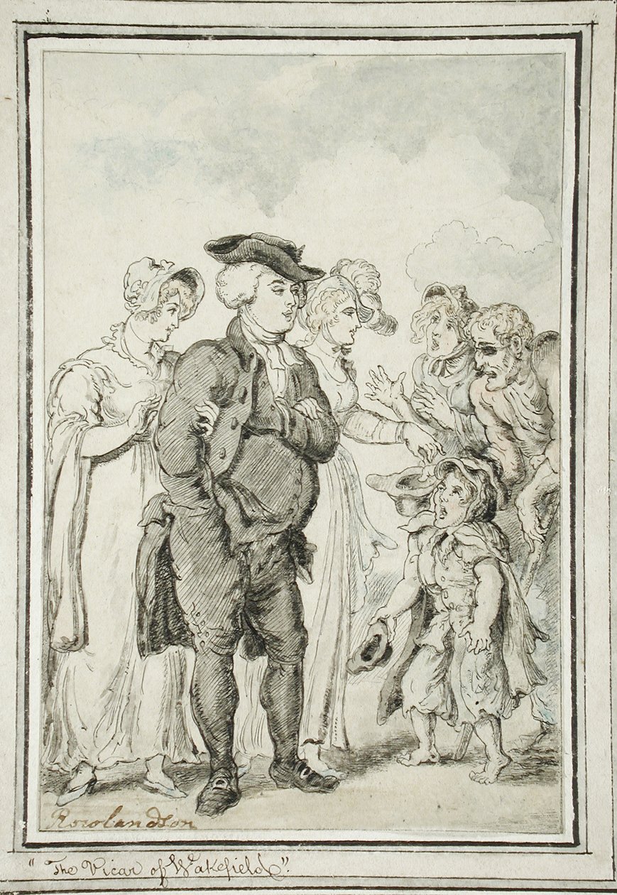 Prästen i Wakefield av Thomas Rowlandson