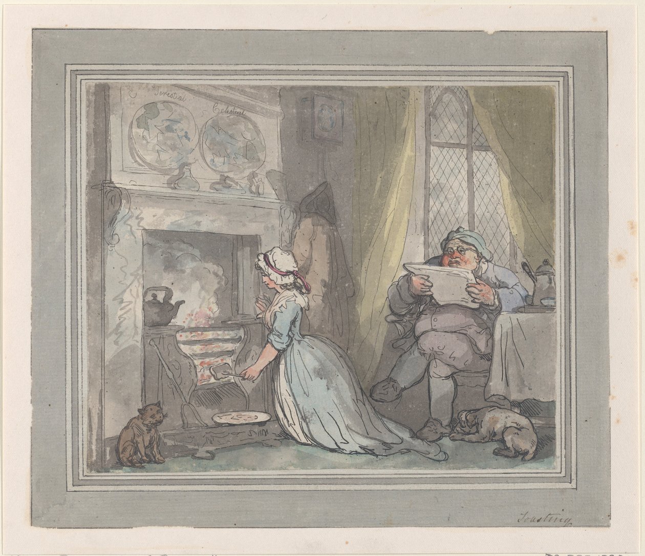 Rostning, 1783-90., 1783-90. av Thomas Rowlandson