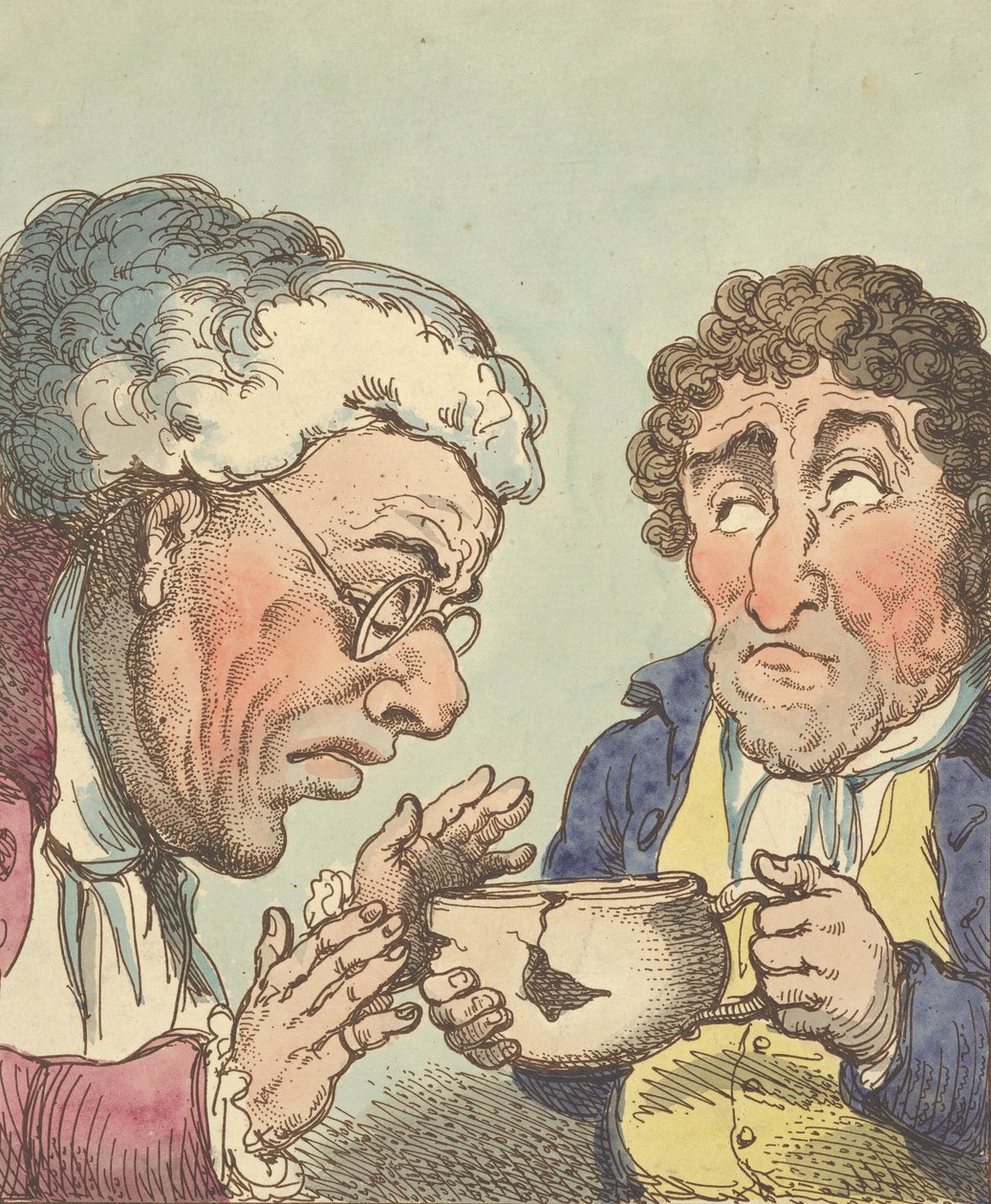 Vädelse, 1800., 1800. av Thomas Rowlandson