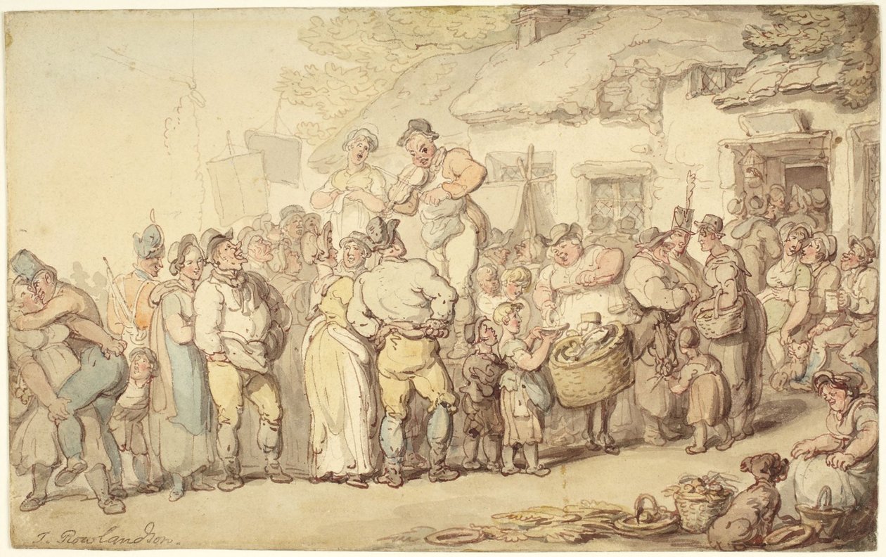 Byfest av Thomas Rowlandson