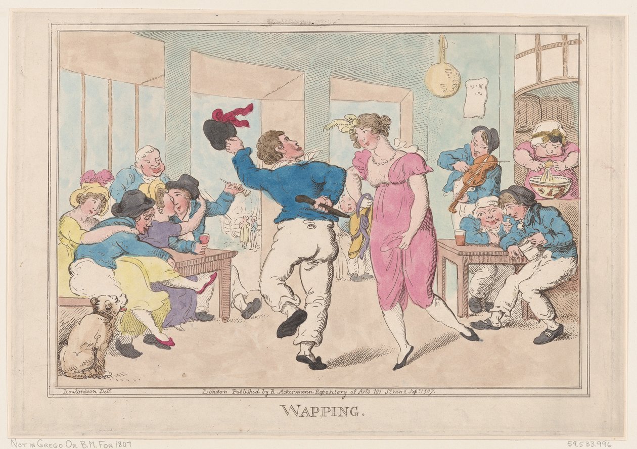 Wapping, september 1807, september 1807. av Thomas Rowlandson