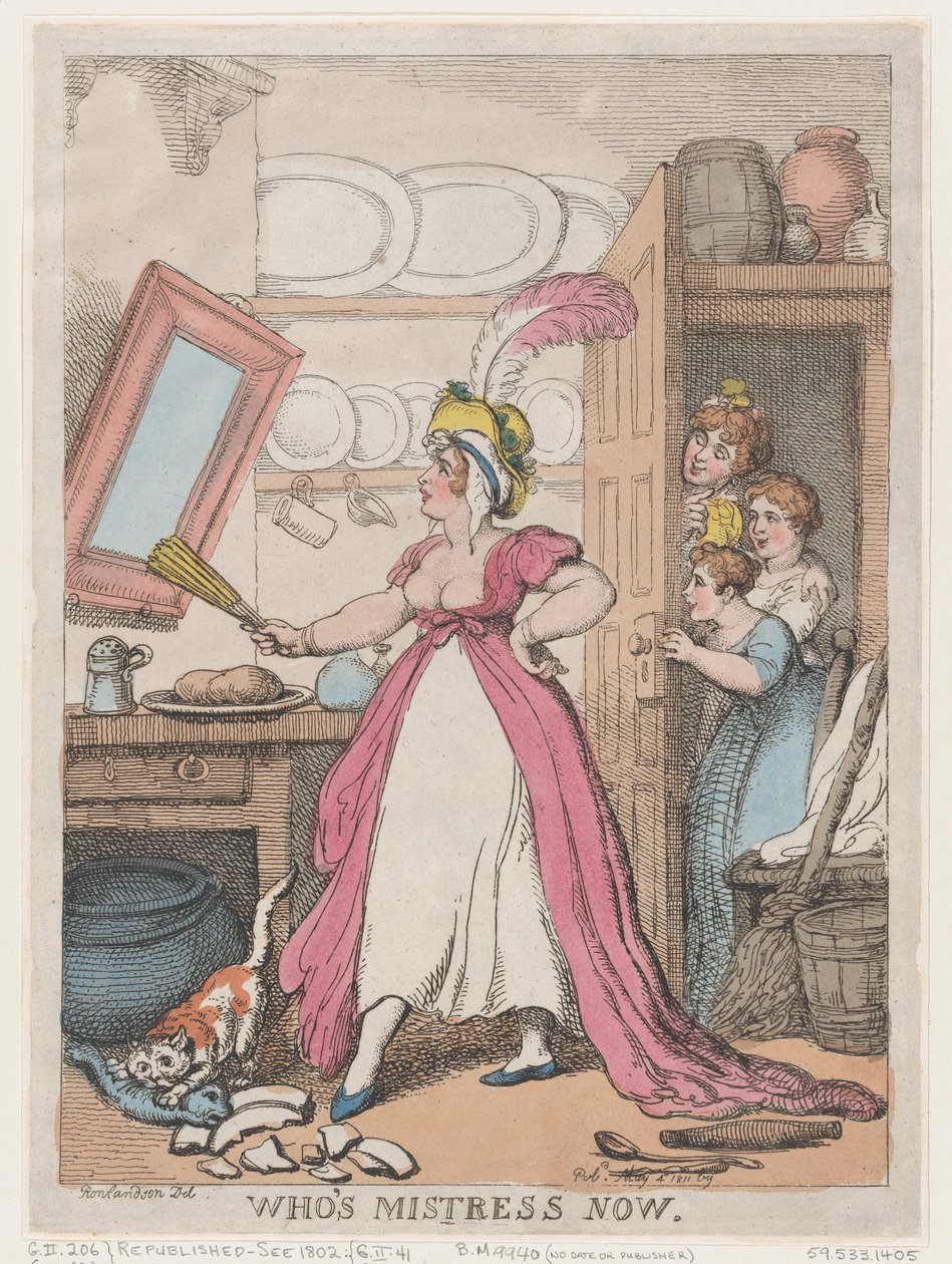 Vem är älskarinna nu, 4 maj 1811., 4 maj 1811. av Thomas Rowlandson