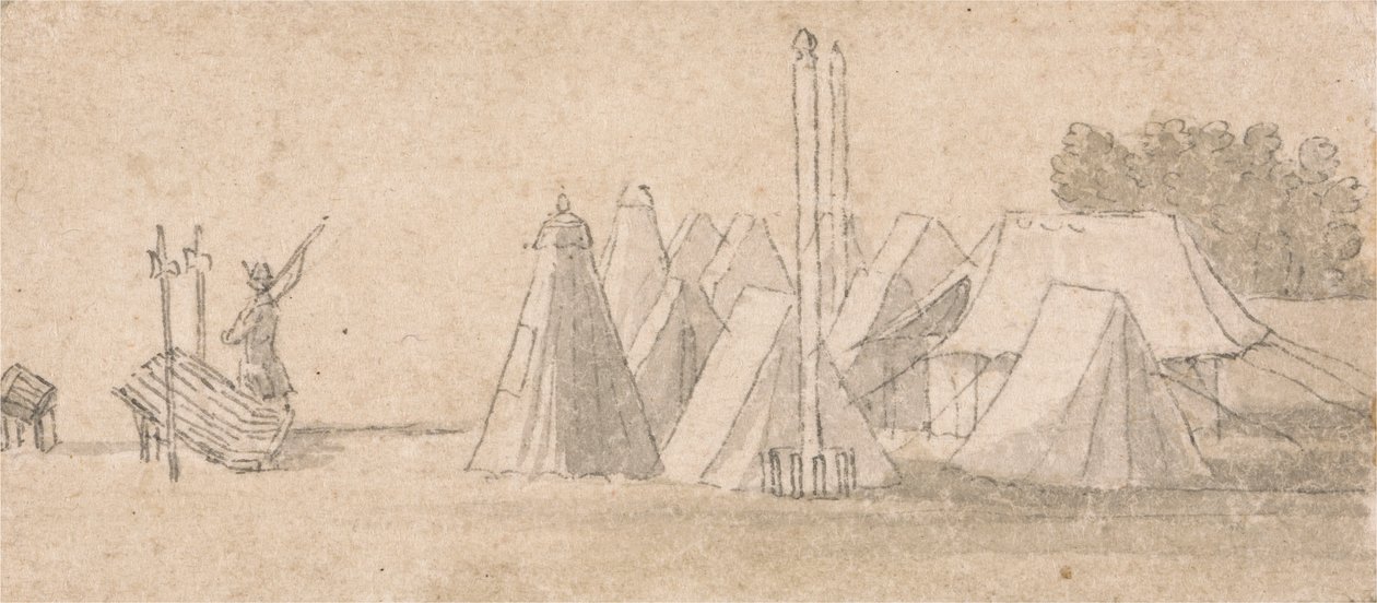 Lägerplats av Thomas Sandby