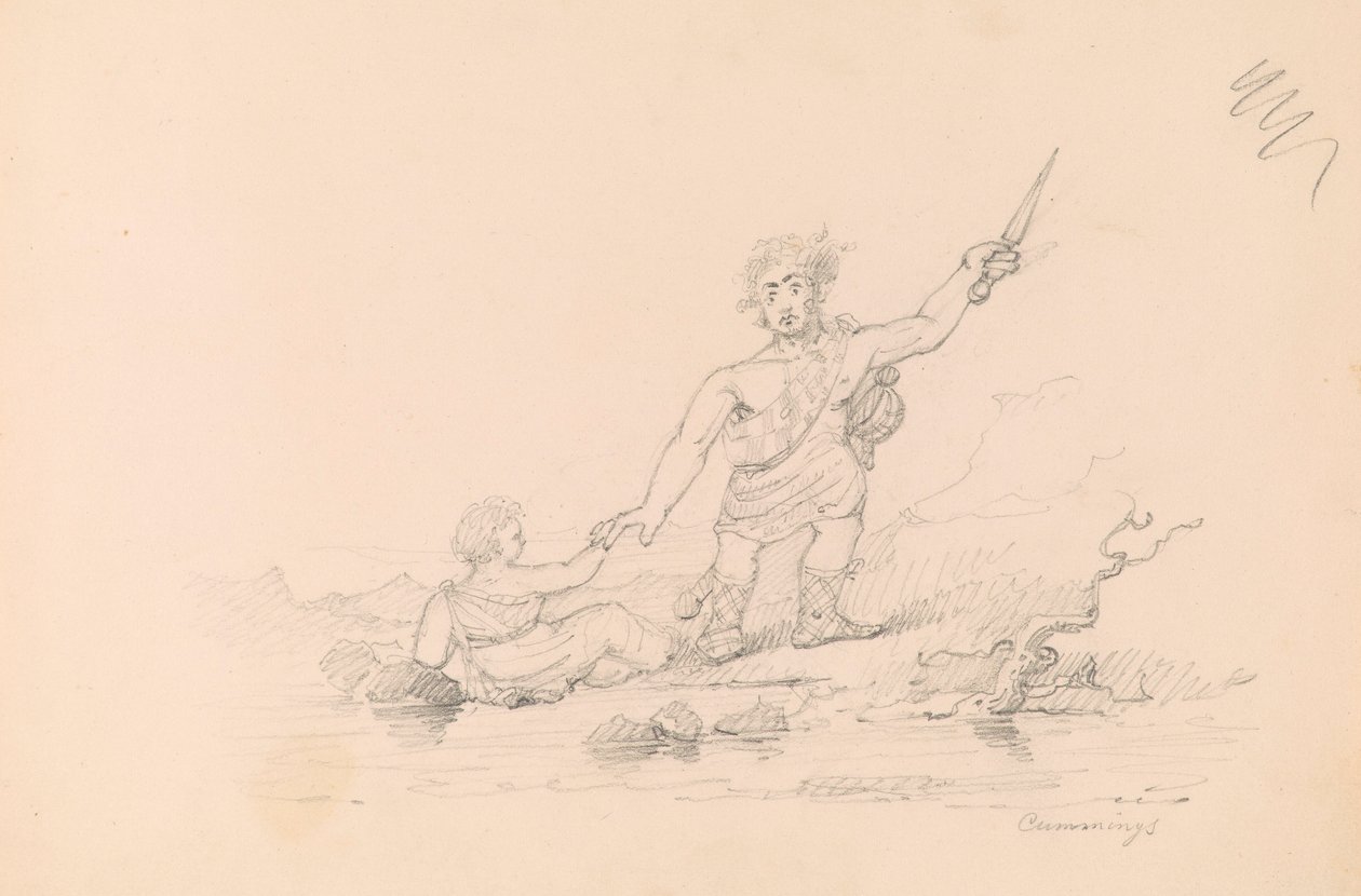Soldat som räddar barn av Thomas Seir Cummings