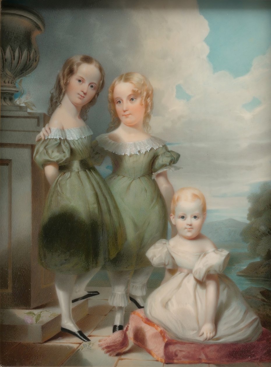 The Children of Homer Ramsdell, Esq., 1842. av Thomas Seir Cummings