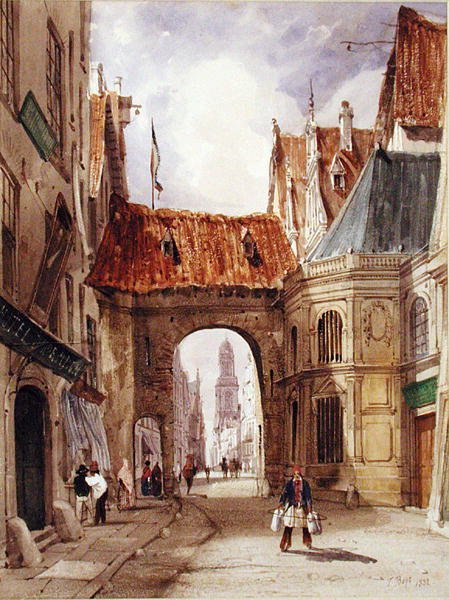 Kyrkan St. Charles Borromeo i Antwerpen av Thomas Shotter Boys