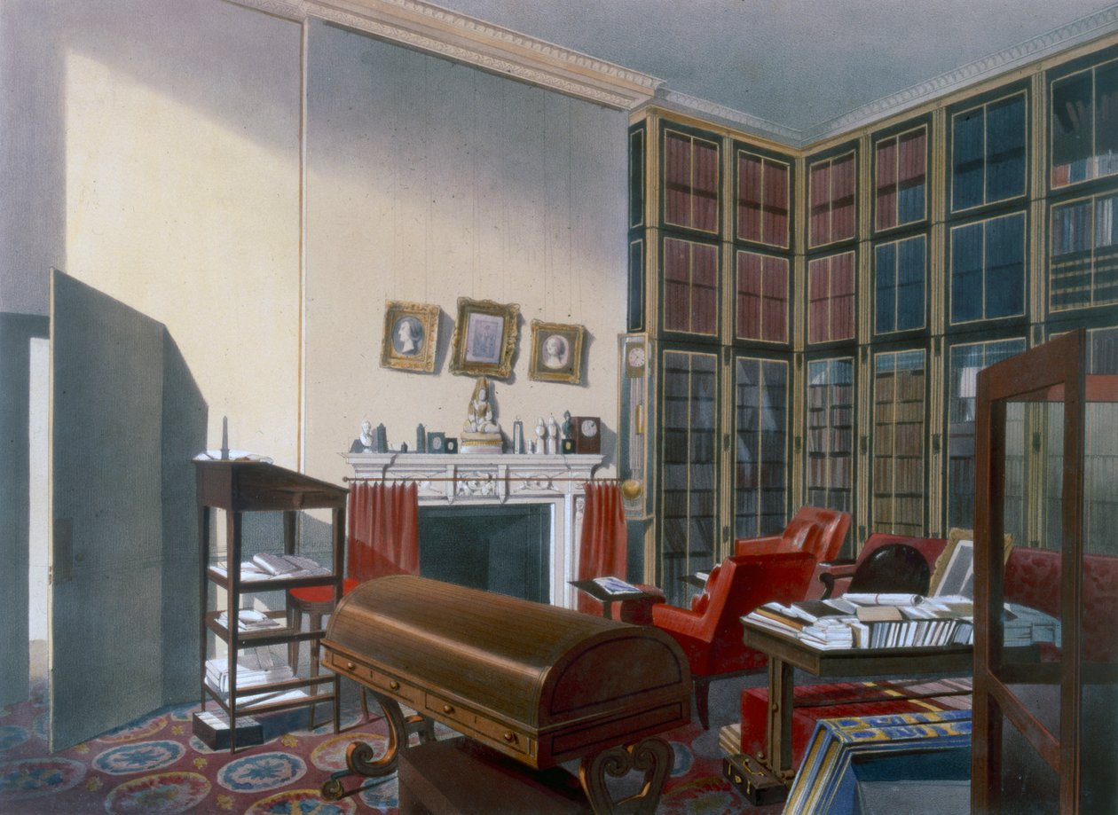 Dukes eget rum, Apsley House, Westminster, London, 1800-talet av Thomas Shotter Boys