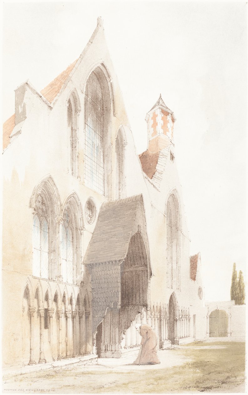 Hospice des Vieillards, Gand av Thomas Shotter Boys