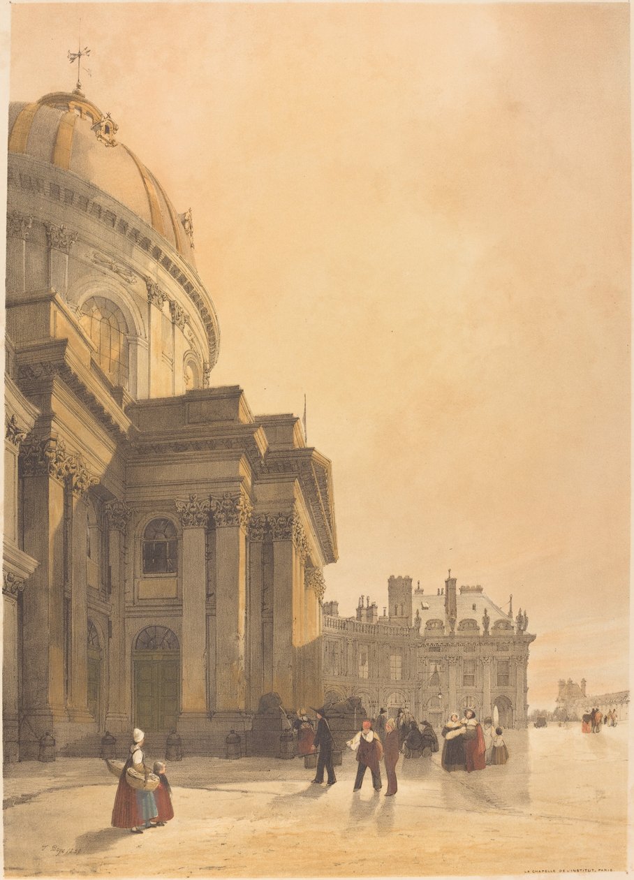 Institutets kapell, Paris av Thomas Shotter Boys