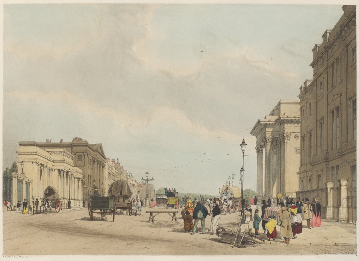 London som det är: Hyde Park Corner av Thomas Shotter Boys