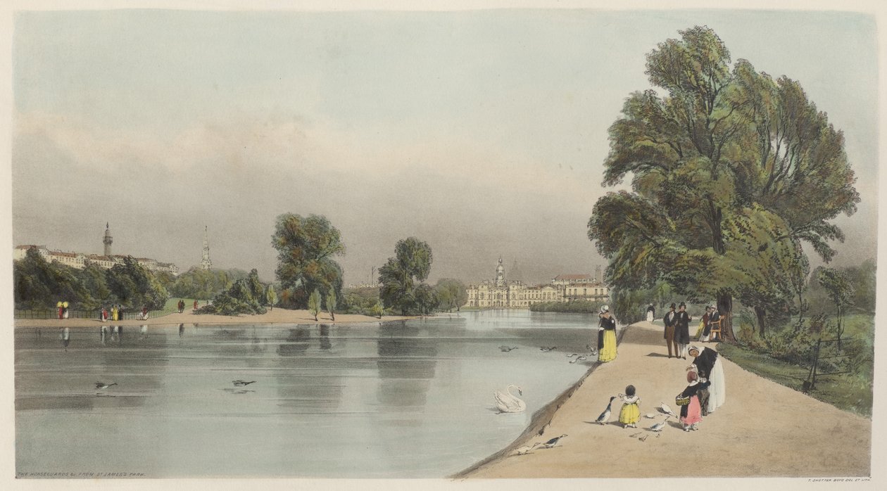 London As It Is: The Horse-Guards, från St. James