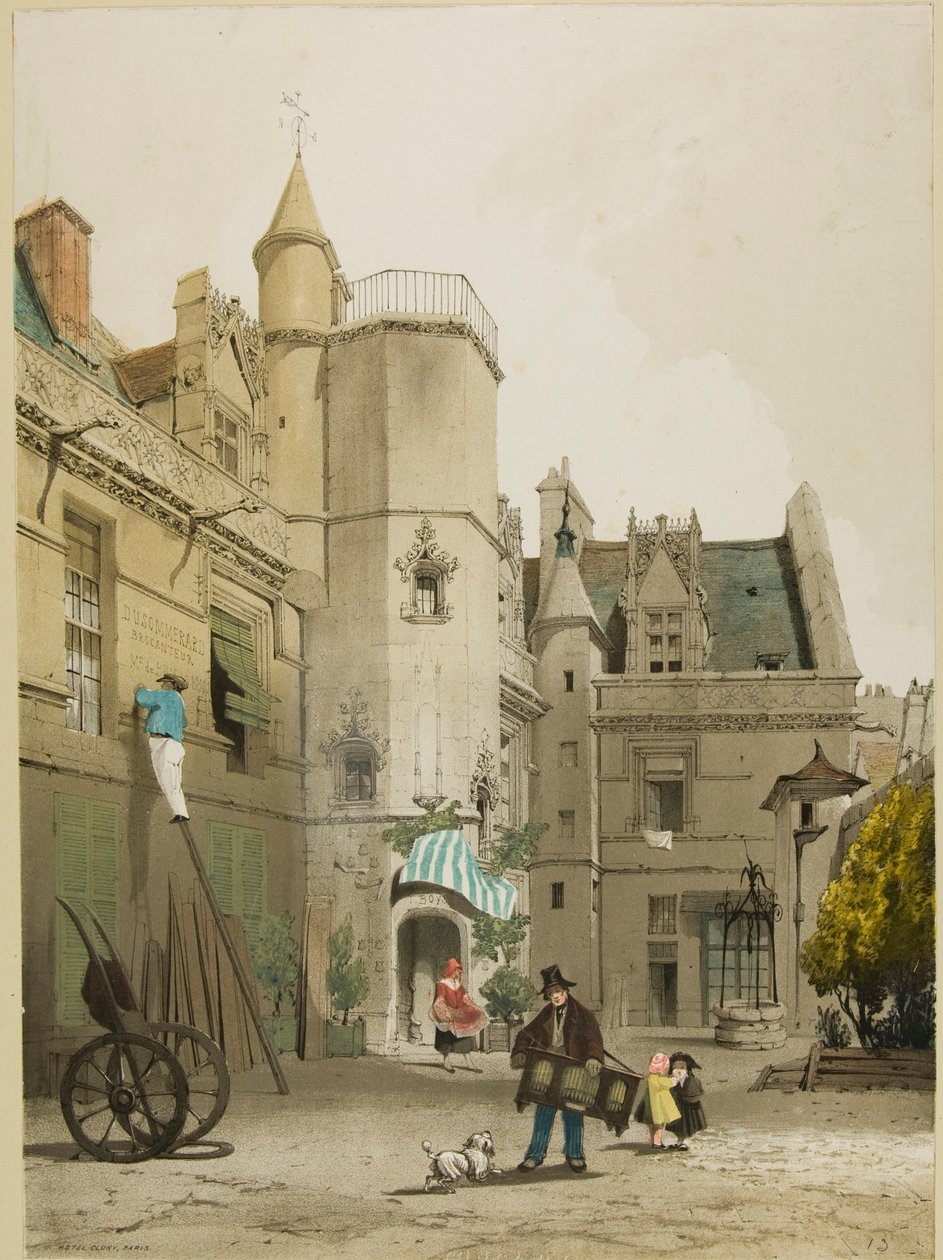 Pittoresk arkitektur i Paris, Gent, Antwerpen, Touen, etc. av Thomas Shotter Boys