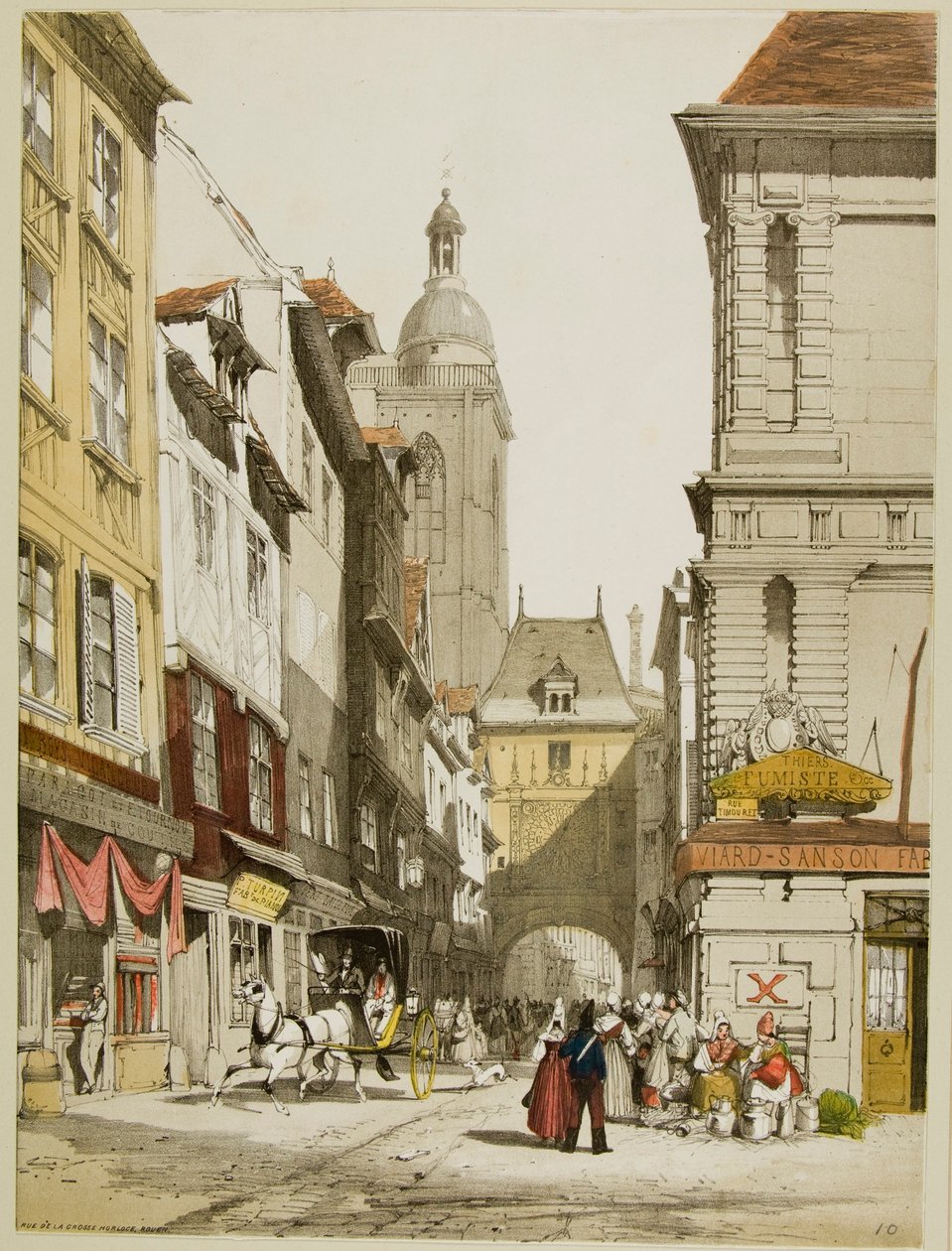 Pittoresk arkitektur i Paris, Gent, Antwerpen, Touen, etc. av Thomas Shotter Boys