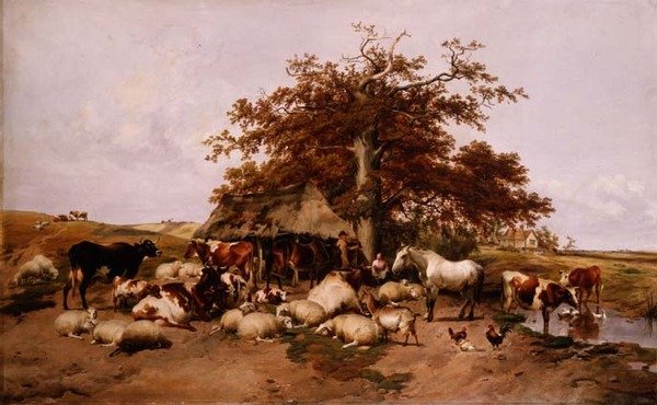 Middagsvilan av Thomas Sidney Cooper