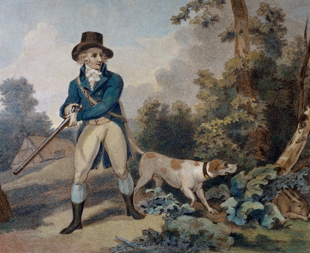 Harjakt, gravyr av Thomas Simpson (1765-1801) av Thomas Simpson