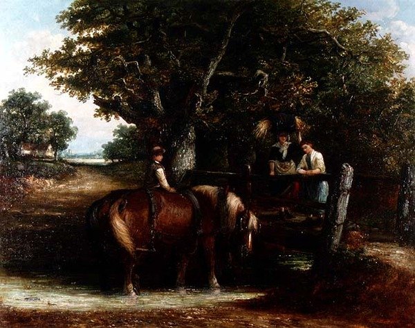 Bevattningsplatsen av Thomas Smythe