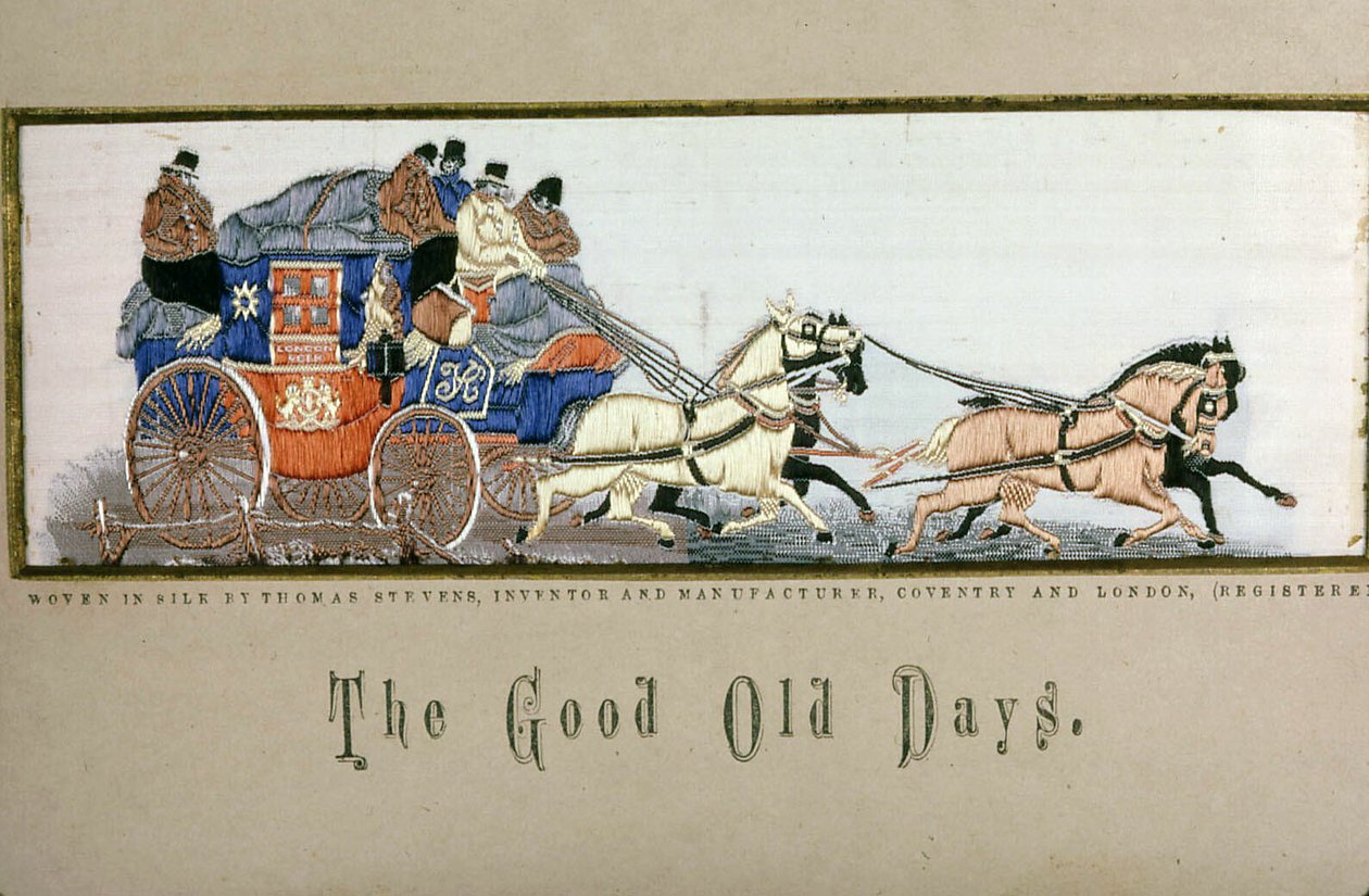 "The Good Old Days" (Royal Mail Coach)" av Thomas Stevens