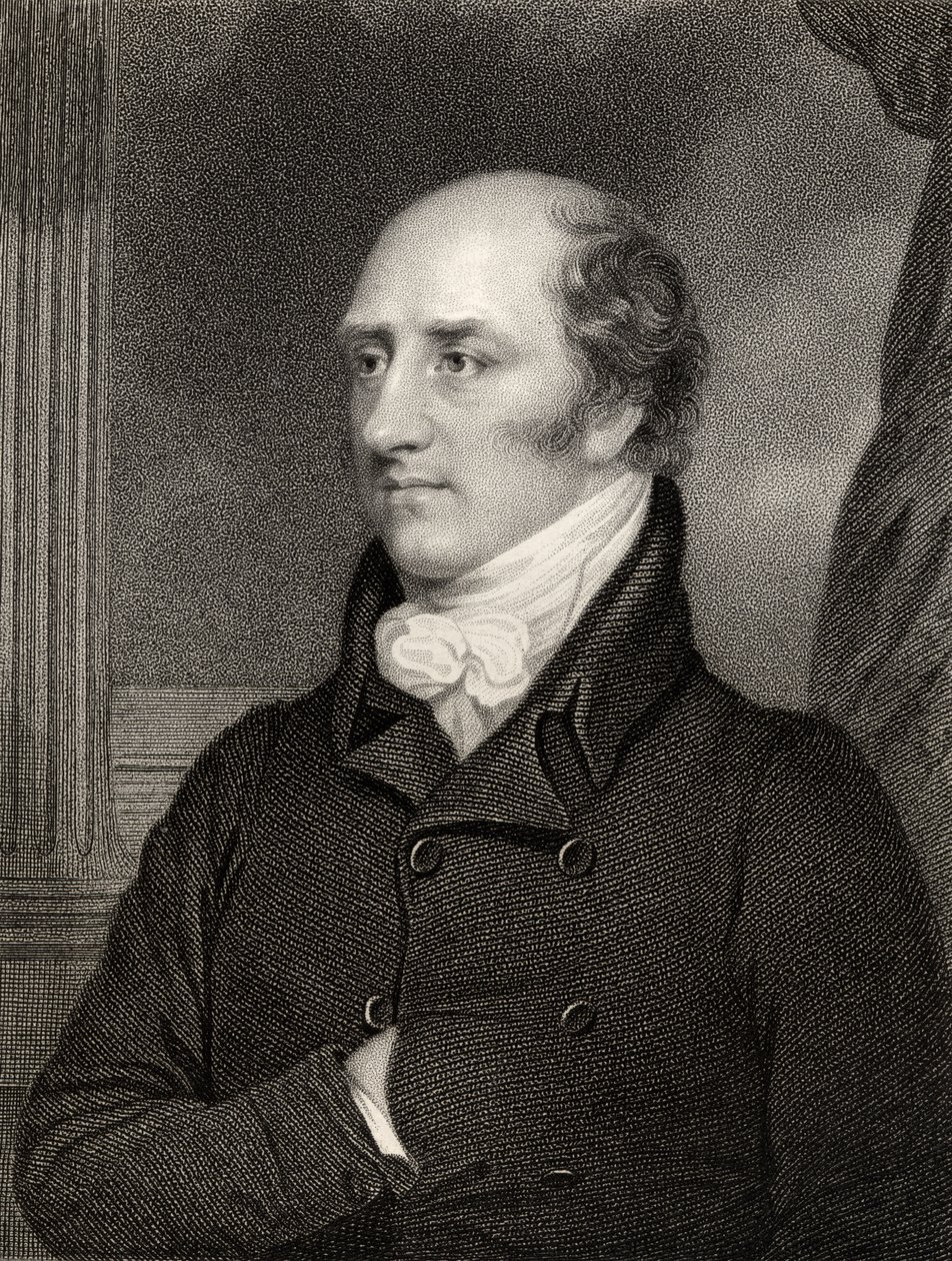 George Canning, premiärminister, graverad av W. Holl, från 