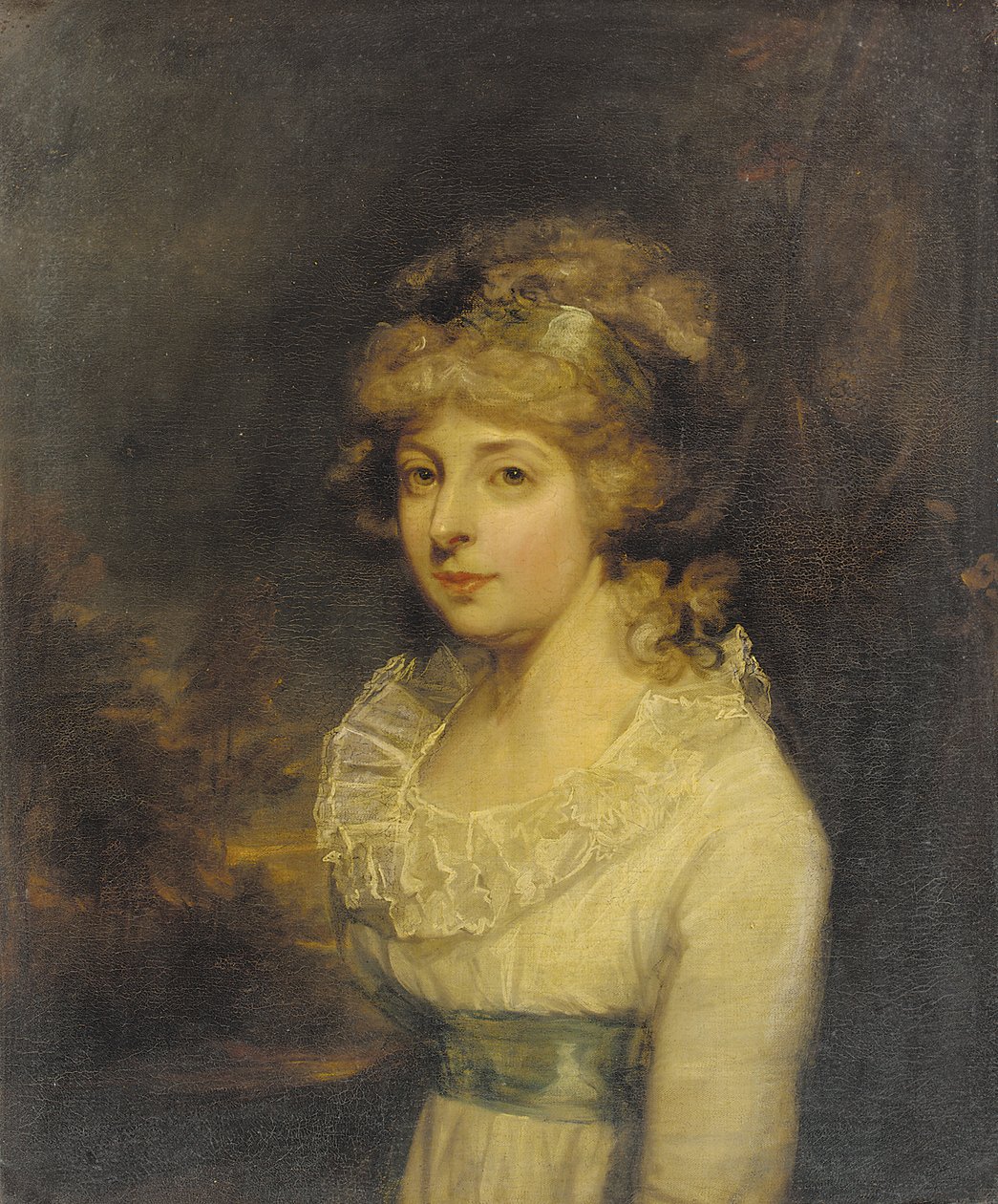Porträtt av Hon. Mary Wyndham Bouverie av Thomas Stewart