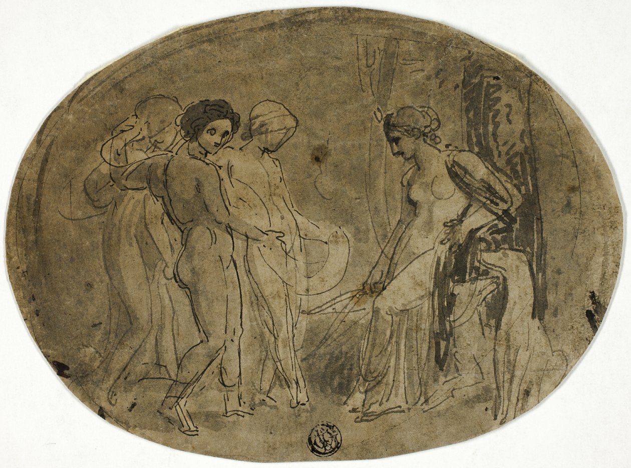 Diana och hennes följeslagare av Thomas Stothard
