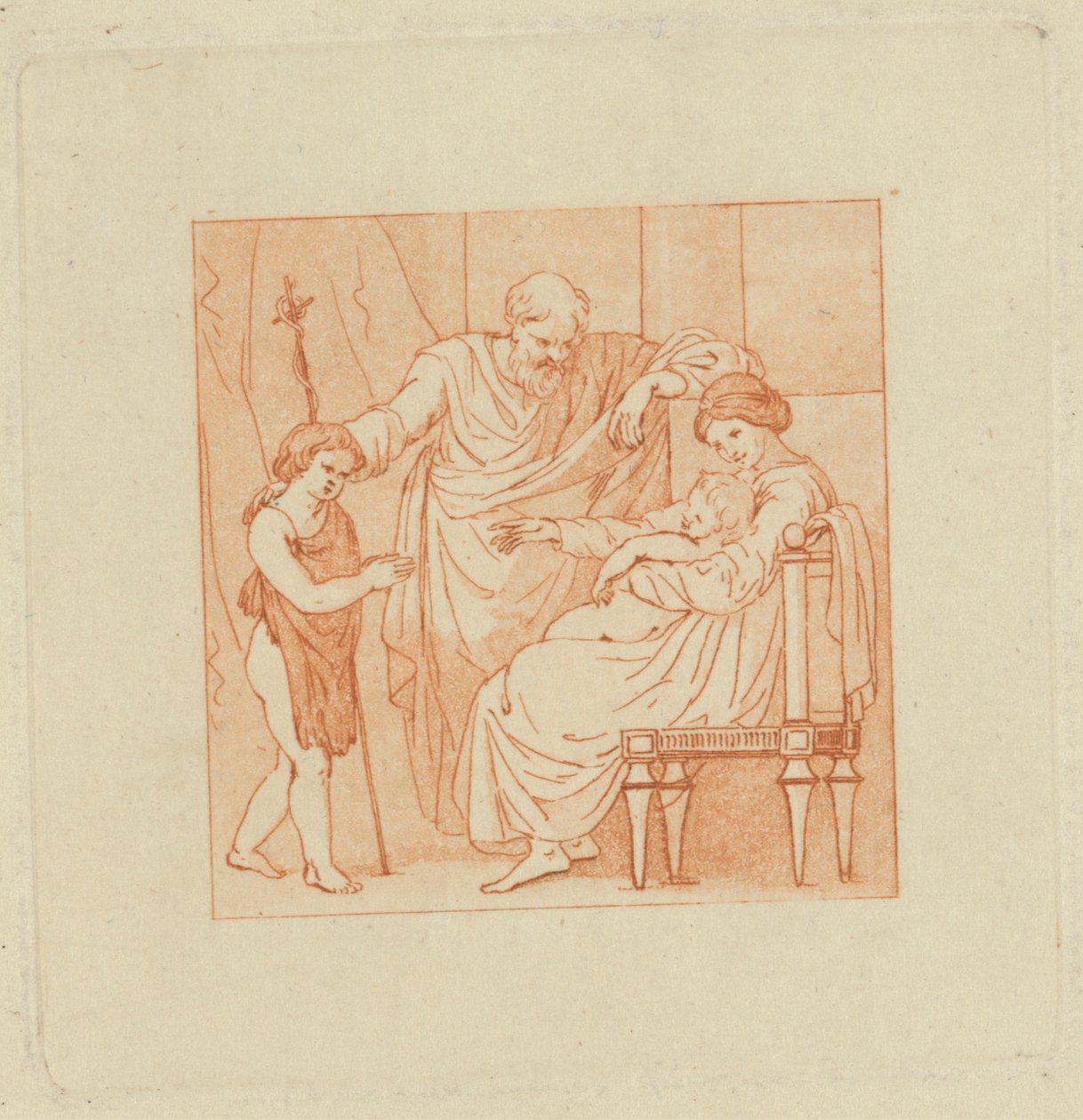 [En från] Två album, innehållande totalt 213 teckningar av Stothard för bokillustrationer av Thomas Stothard