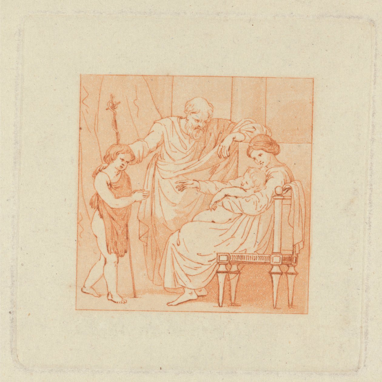 [En från] Två album, innehållande totalt 213 teckningar av Stothard för bokillustrationer av Thomas Stothard