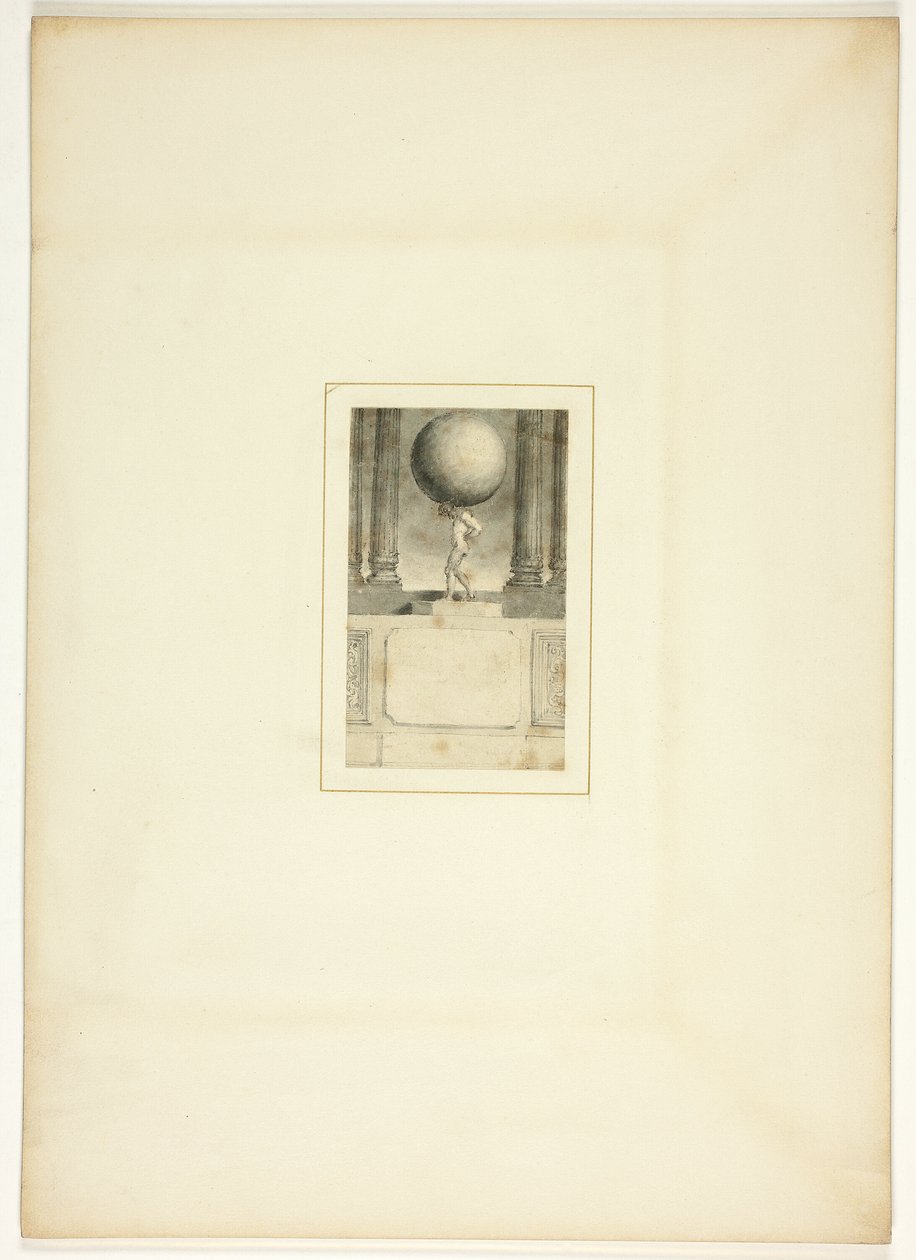 Studera för en tallrik från The Task av Thomas Stothard