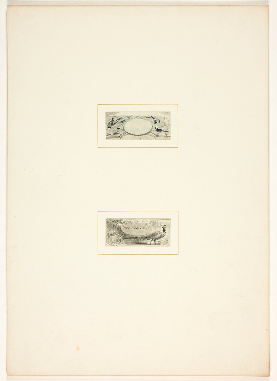 Studie för en plansch ur "The Task" av Thomas Stothard