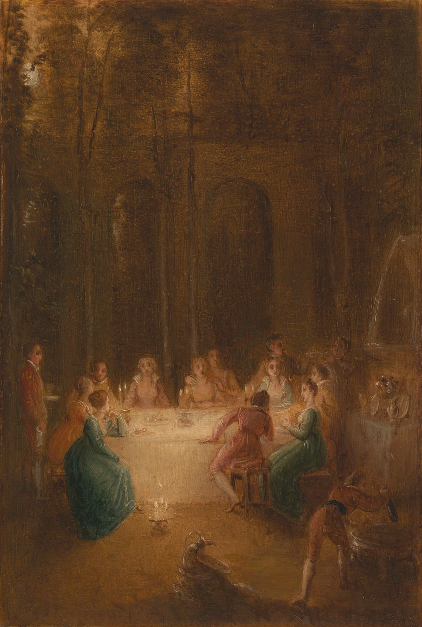 Nattvarden vid fontänen av Thomas Stothard