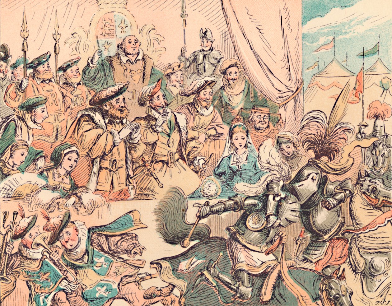 Guldtygets fält, c1884 av Thomas Strong Seccombe