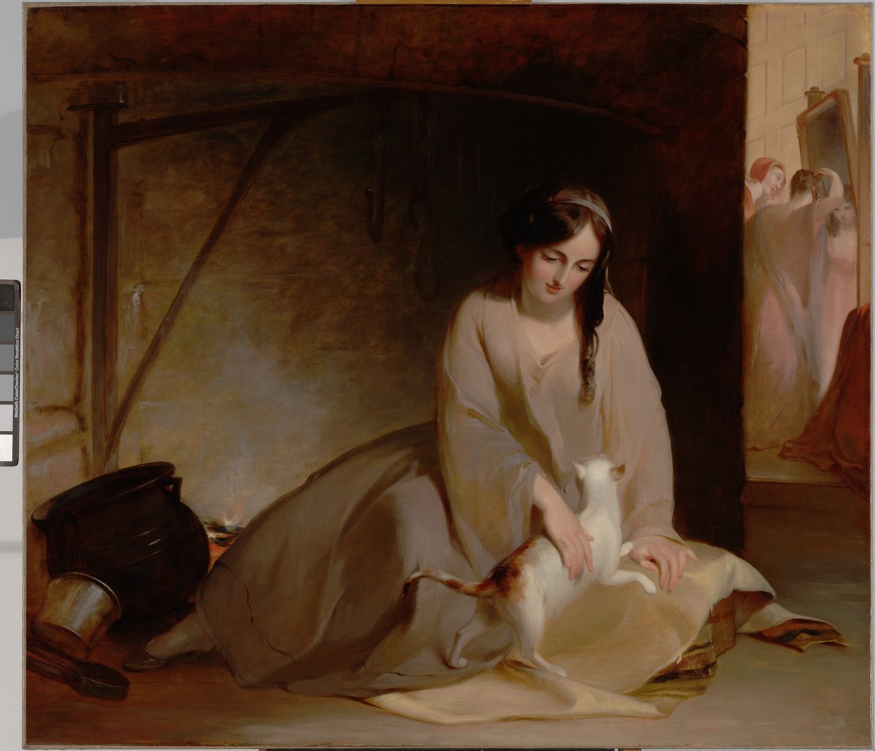 Askungen vid kökselden av Thomas Sully