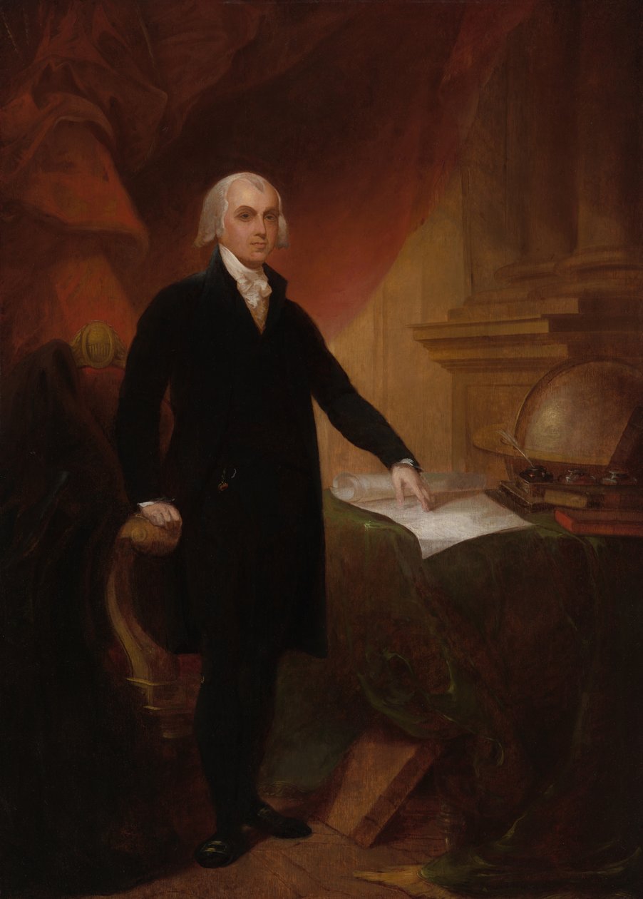 James Madison av Thomas Sully