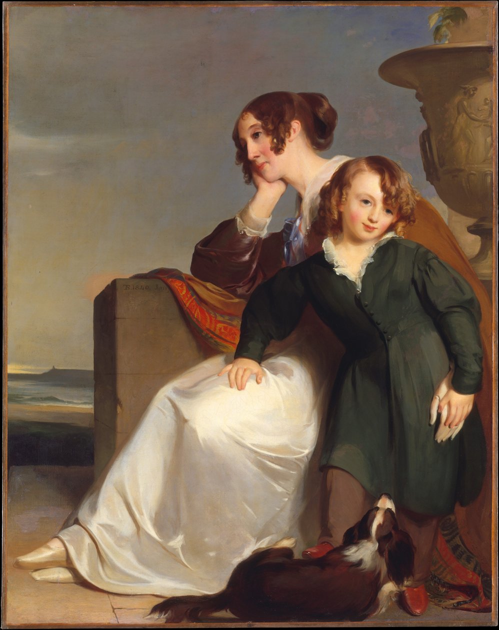 Mor och son av Thomas Sully
