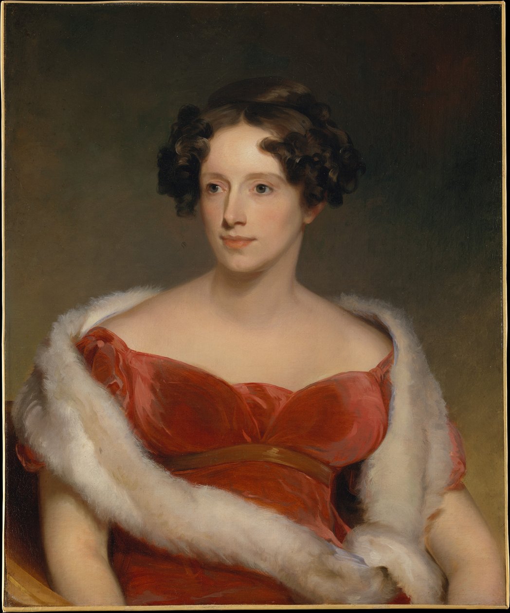 Fru John Biddle (Eliza Falconer Bradish) av Thomas Sully