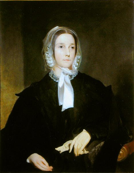 Porträtt av fru Joseph Janney av Thomas Sully