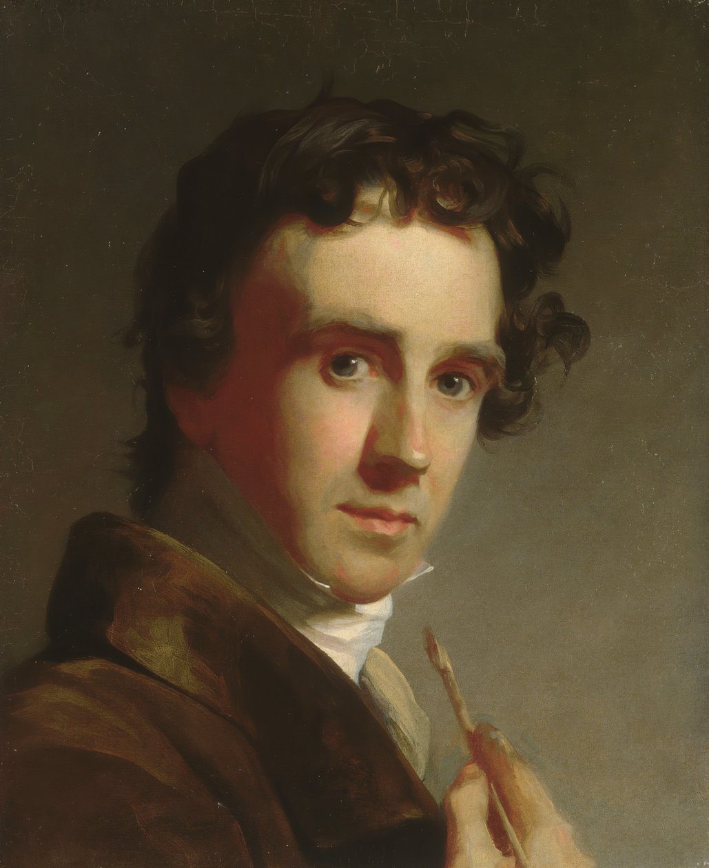 Porträtt av konstnären, 1821. av Thomas Sully