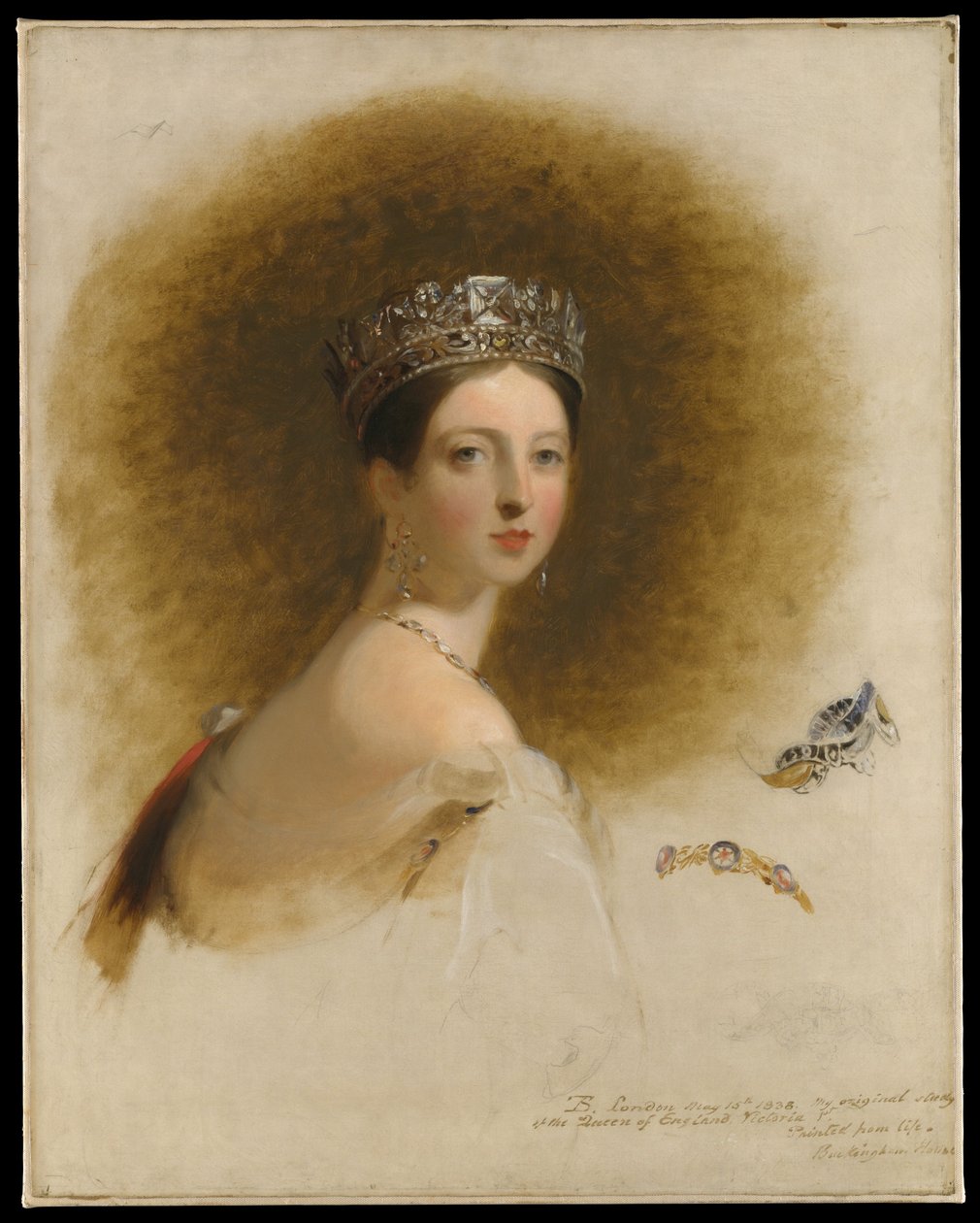 Drottning Victoria av Thomas Sully