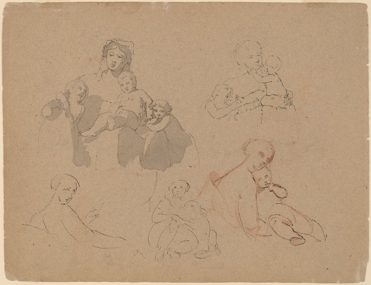 Studier: Major Thomas Biddle och Thomas Wilcocks Sully av Thomas Sully