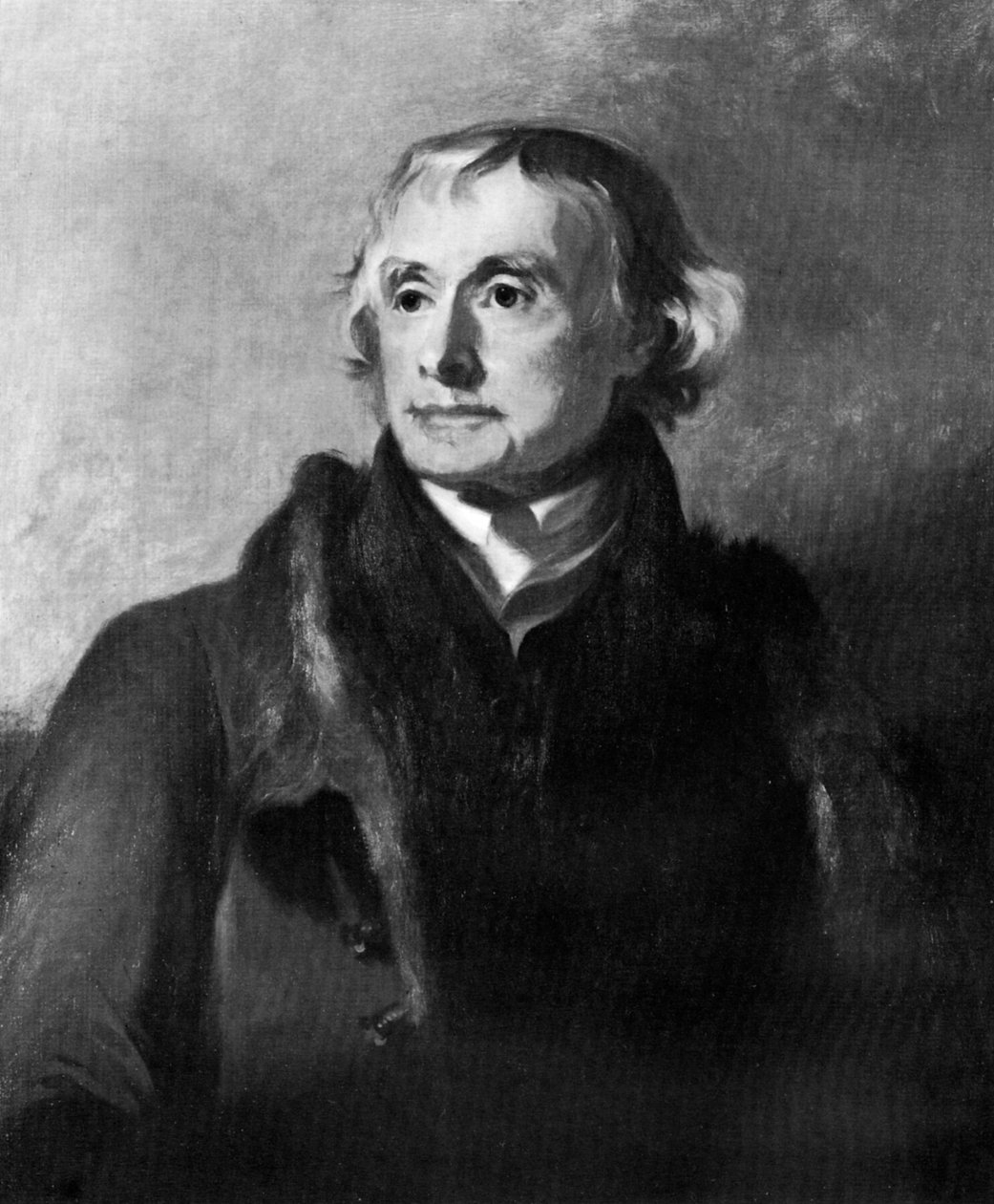 Thomas Jefferson, USA:s tredje president, 1800-talet. av Thomas Sully
