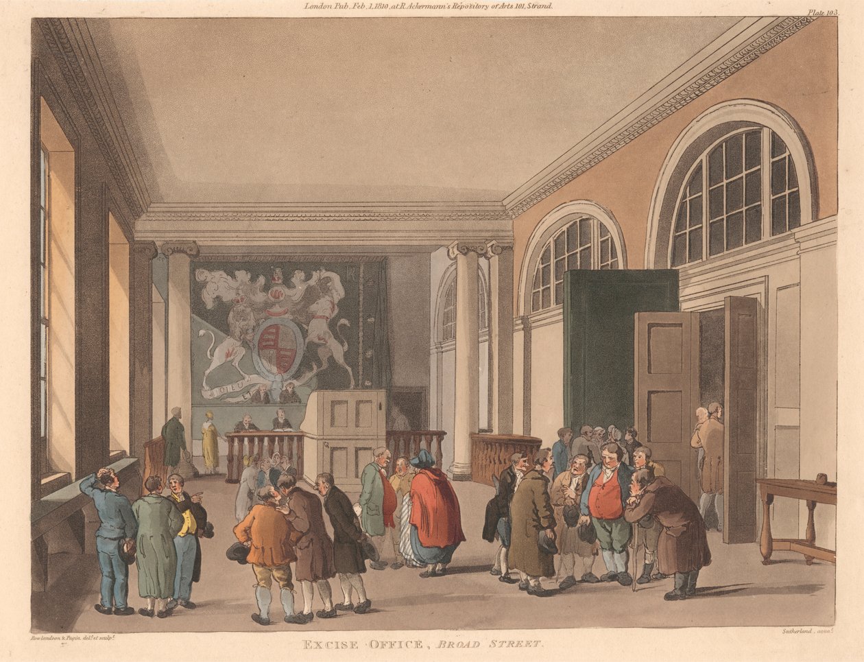 Skatteverket, Broad Street av Thomas Sutherland