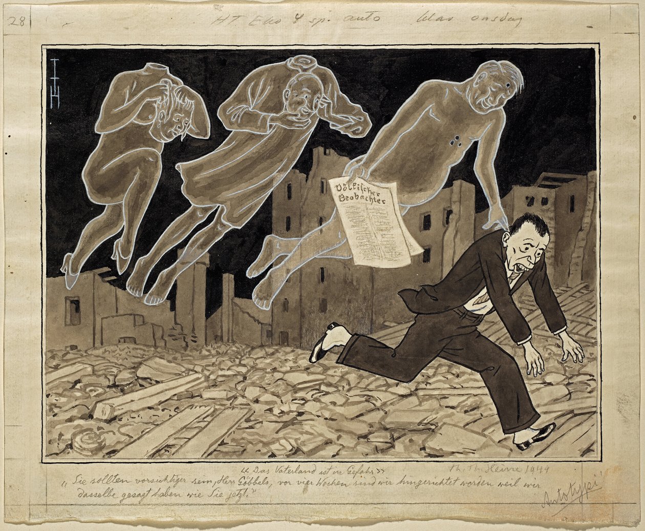 Fosterlandet är i fara av Thomas Theodor Heine