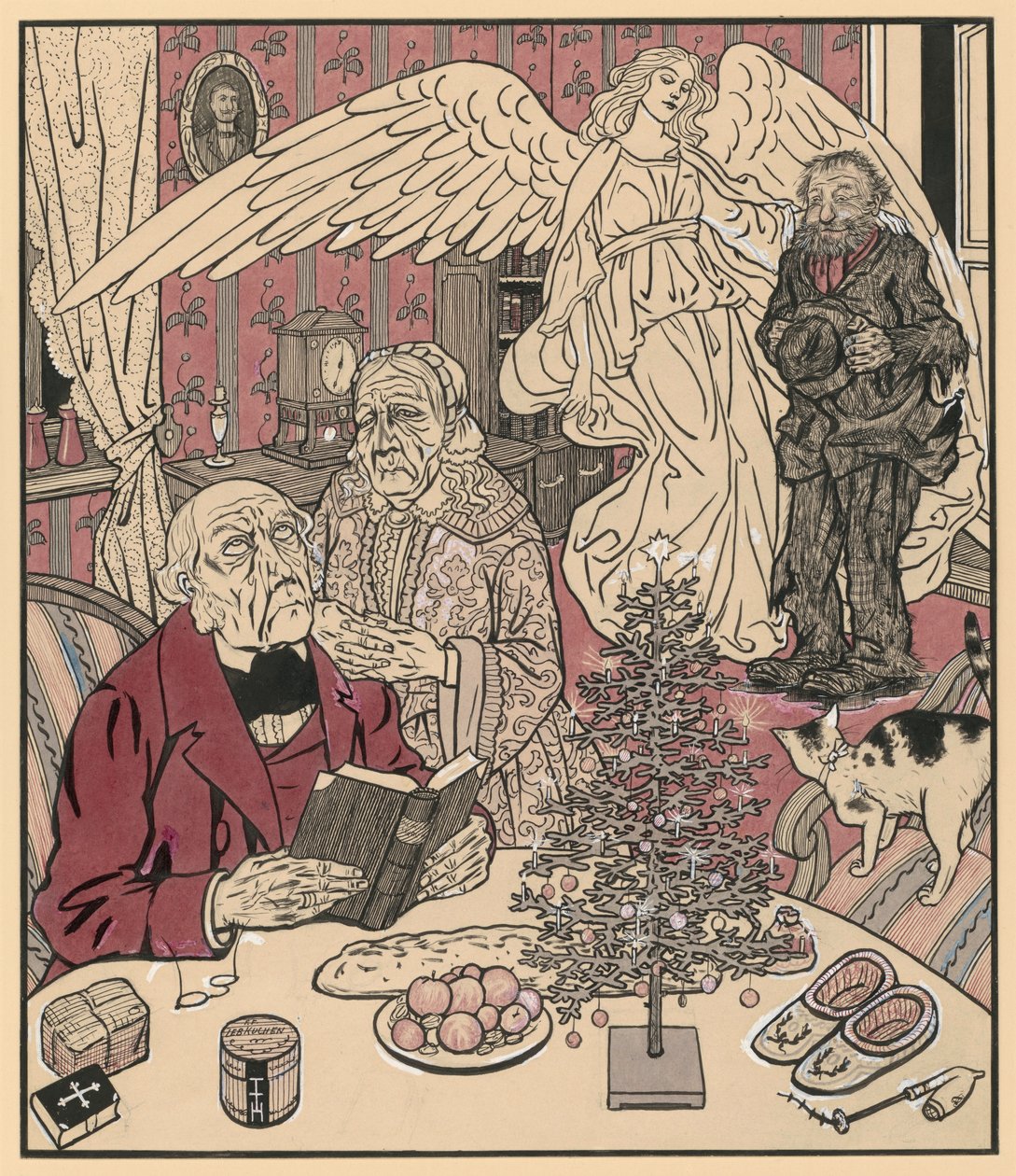 Den förlorade sonen eller Den vilsna sonen (Bilder ur familjelivet, nr 4) av Thomas Theodor Heine